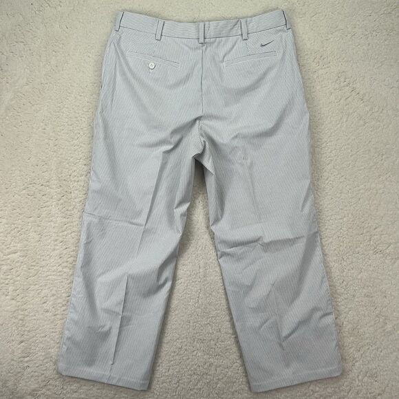 Nike Tour Stripe Dri-FIT Flat Front Golf Pants 433251-100 Men’s 35x32 White - Picture 5 of 6